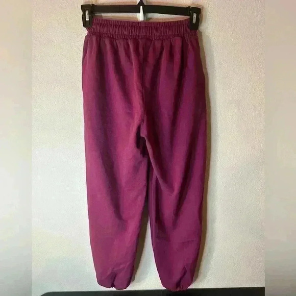 TEREZ Sweatpants in Black Raspberry sz XS - Picture 3 of 7